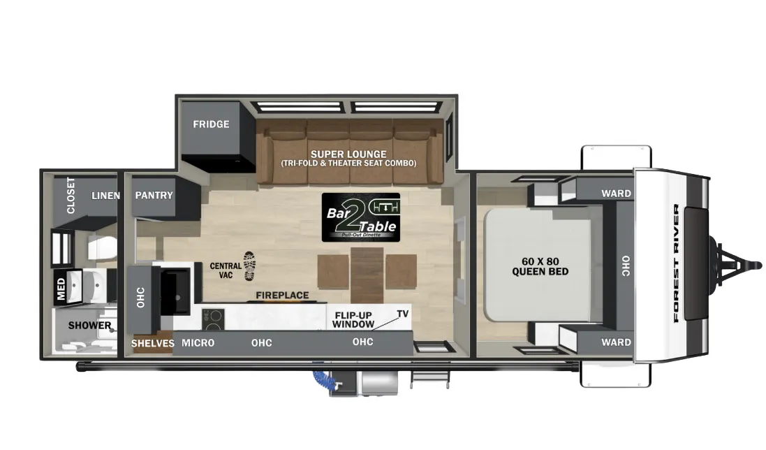2027 Ibex 27RBSL - Floor plan