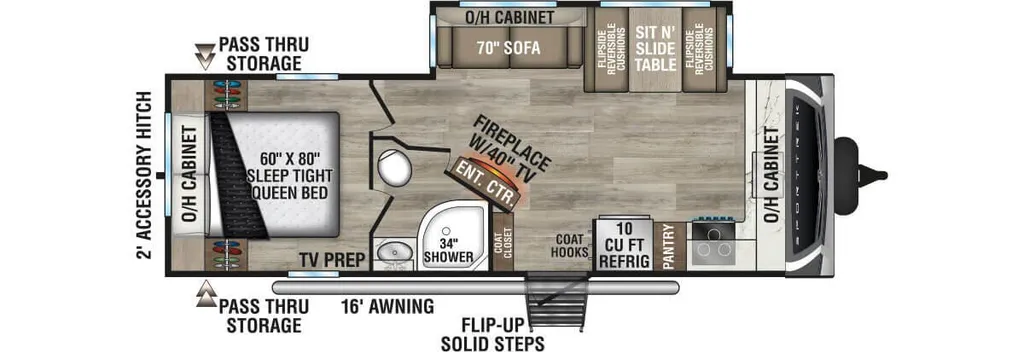 2026 Venture RV SportTrek ST251VFK floor plan