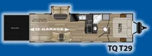 Heartland Torque TQ T29 floor plan