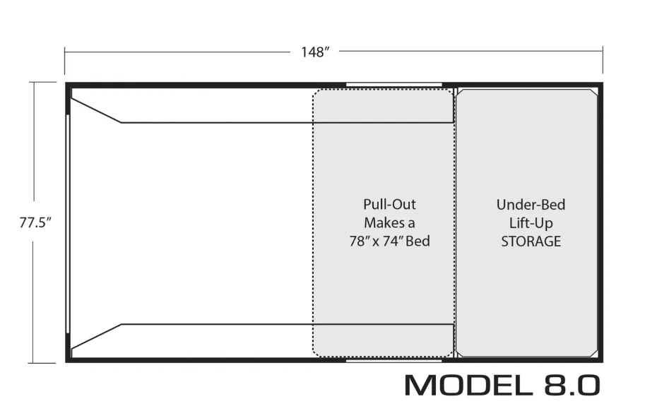 Soaring Eagle OV-X 8.0 floor plan