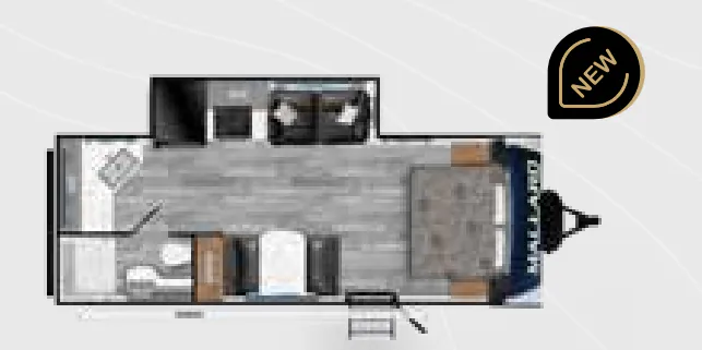 Heartland Mallard IDM223RK floor plan