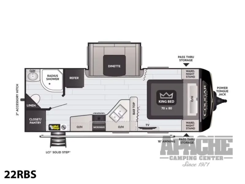2024 Keystone RV Cougar Half-Ton 22RBS - Photo 3