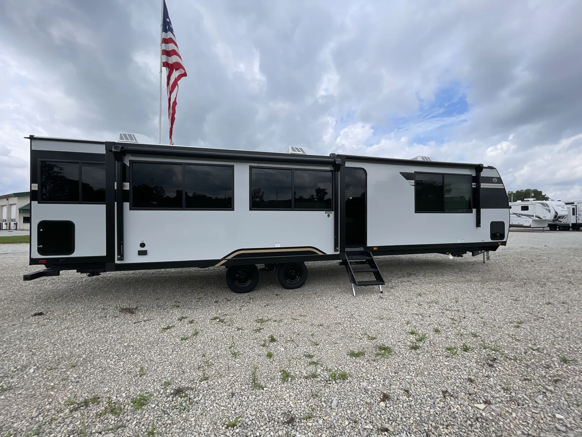 2027 Forest River Vibe 3400SB — campside