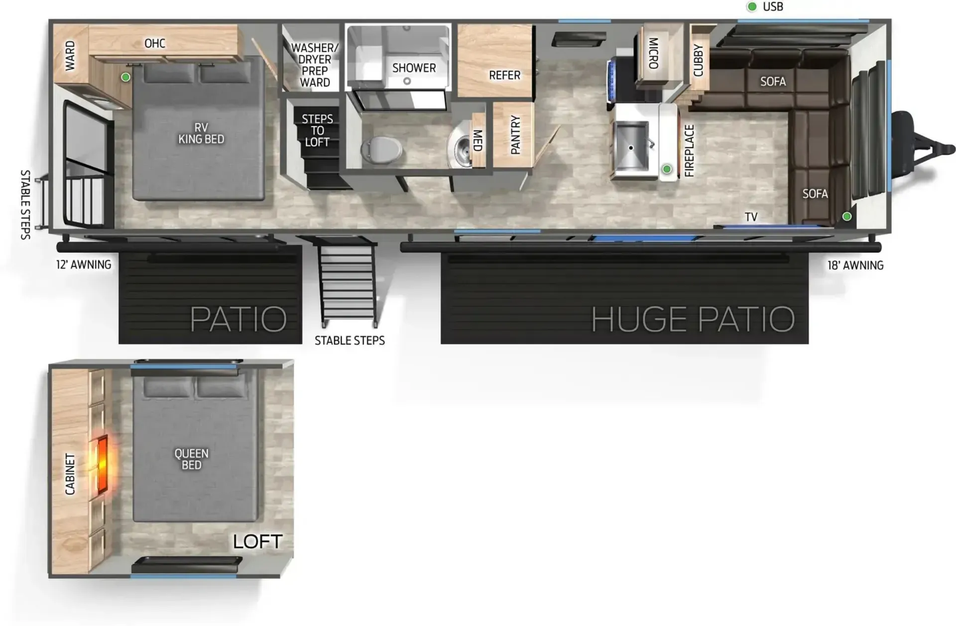 2026 Forest River Cherokee Timberwolf 27MDK - Photo 2