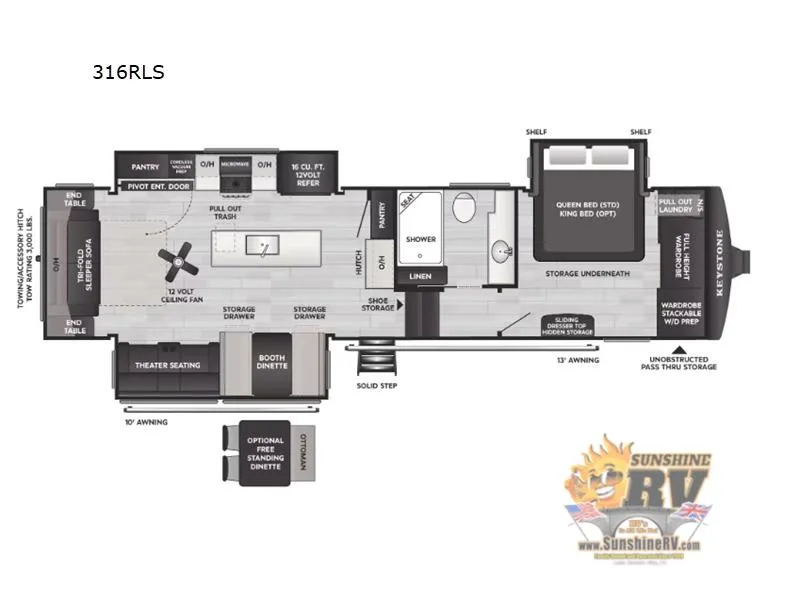 2027 Keystone Cougar 316RLS - Photo 3