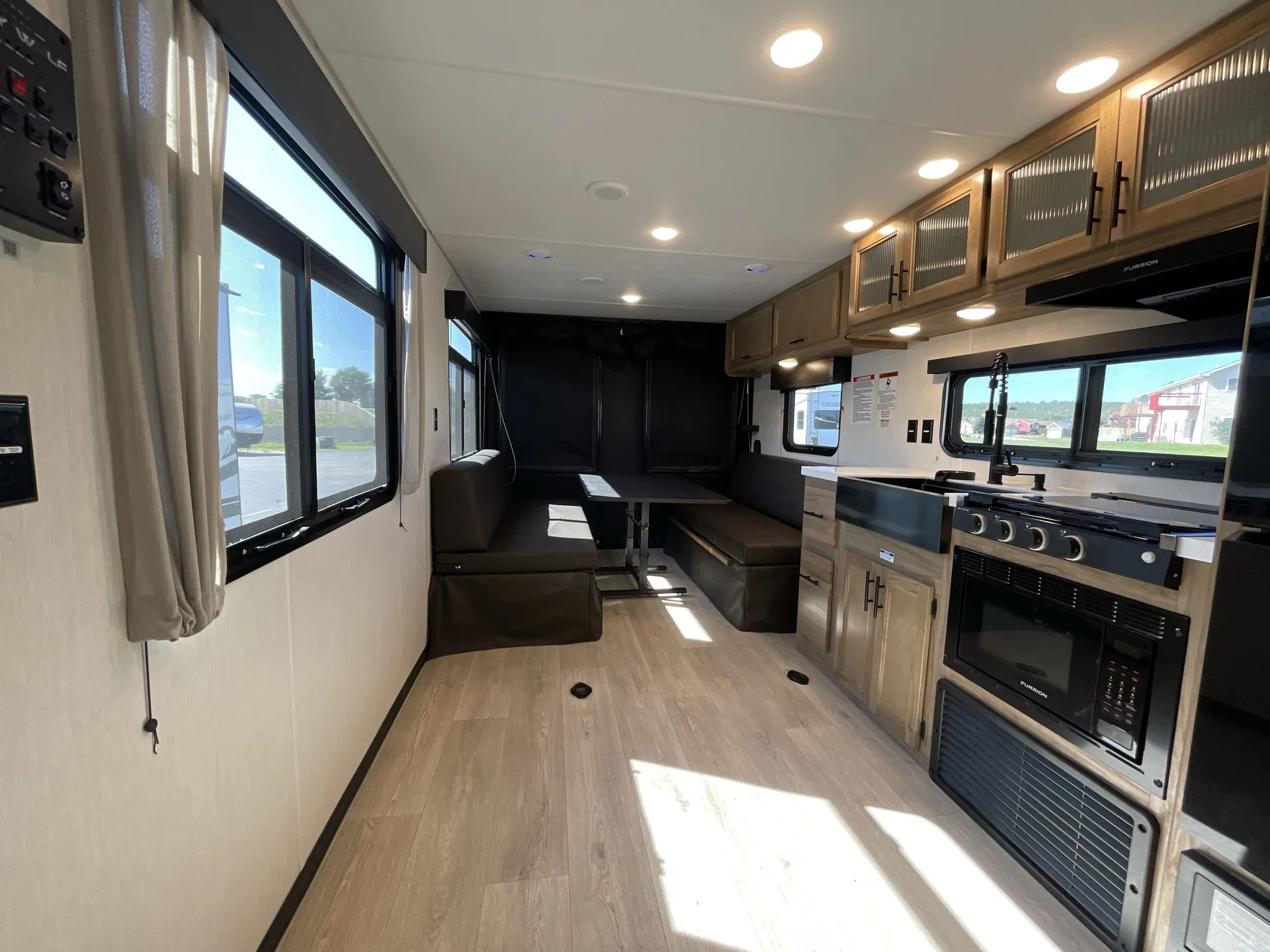 2025 Forest River Cherokee Grey Wolf Black Label 25RRTBL — living area main