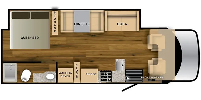 2023 Nexus Verrado 28S - Floor plan