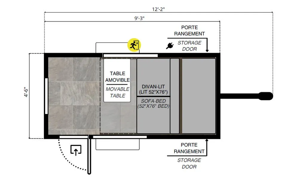 ProLite Suite BASE floor plan