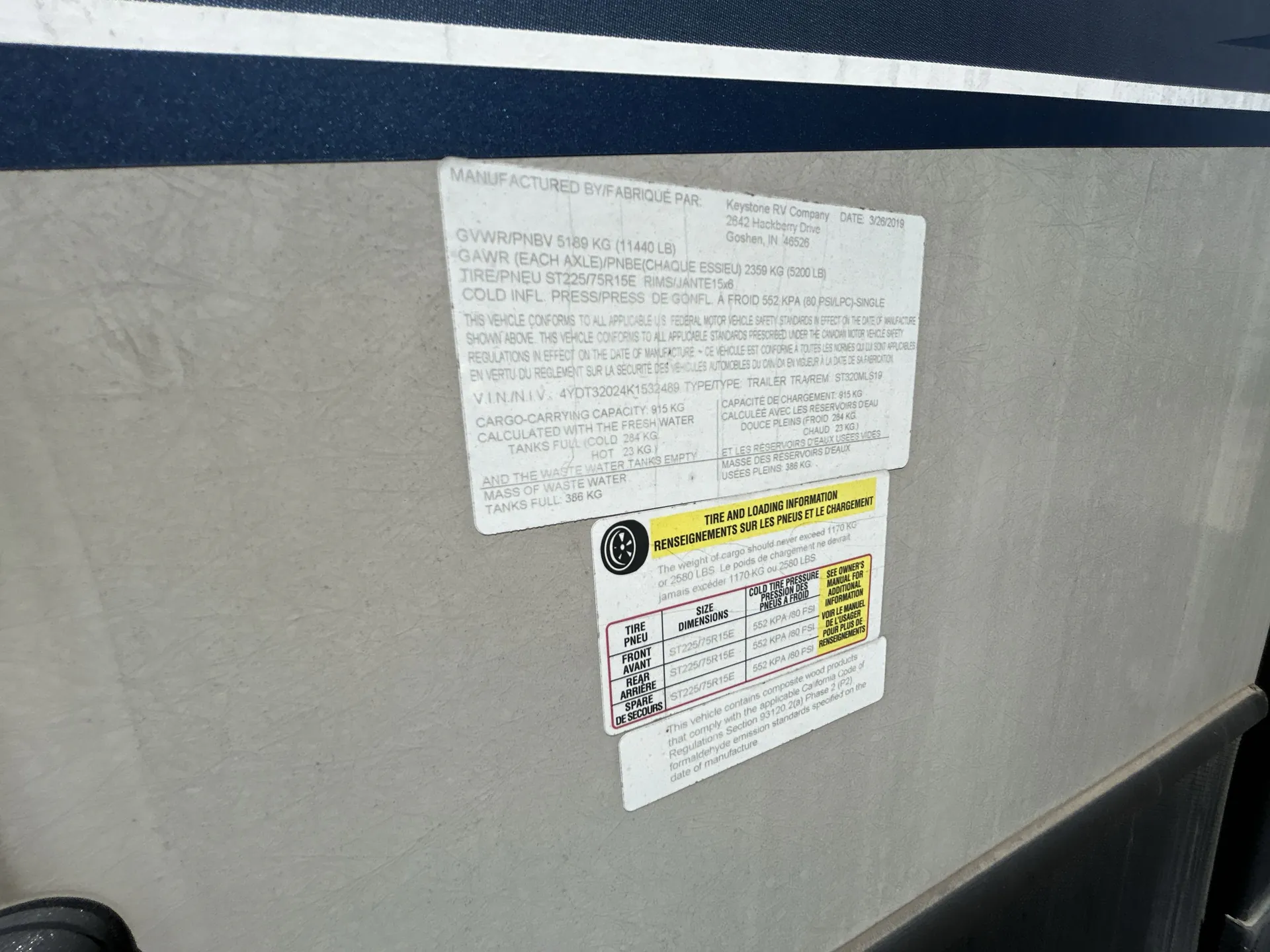 2019 Keystone Sprinter Limited 320MLS — living area main