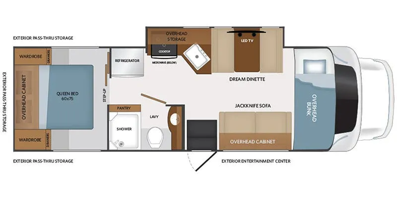 2026 Fleetwood Altitude 29F floor plan