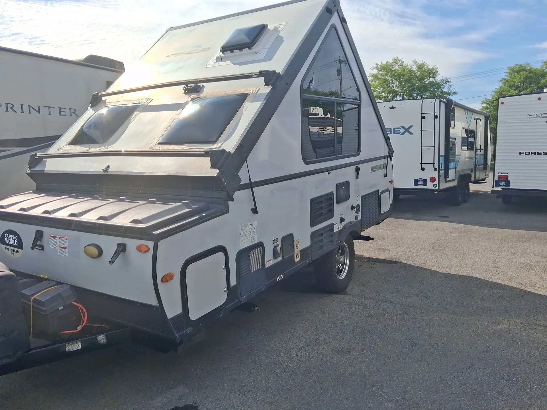 2019 Forest River Rockwood A122S — campside