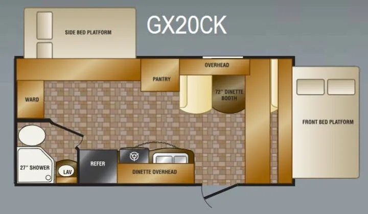 CrossRoads Slingshot GX20CK floor plan