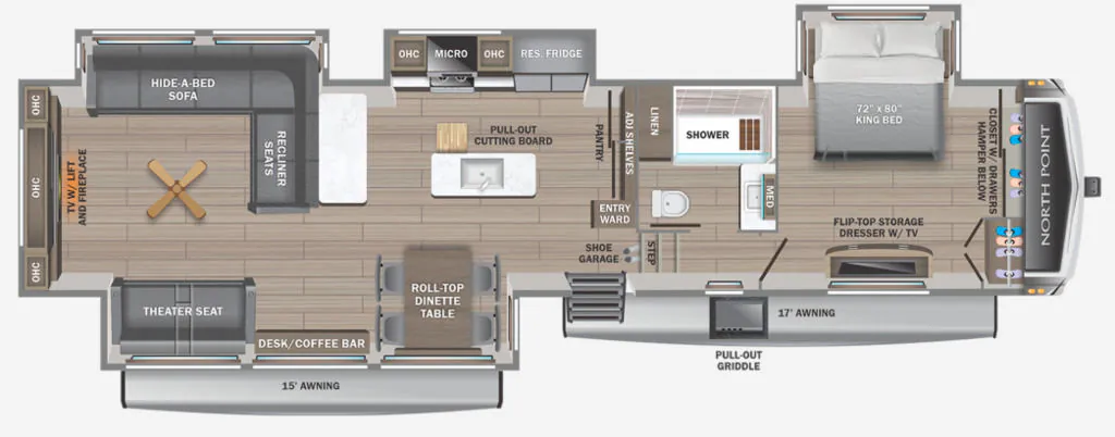2025 Jayco North Point 381CKRE - Photo 3