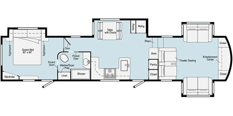Heartland Road Warrior RW 4275 floor plan