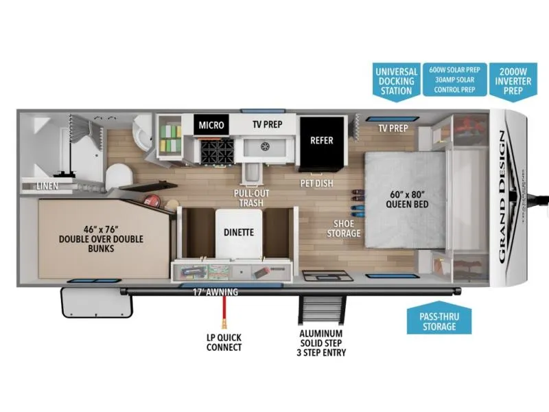 2026 Grand Design Transcend Xplor 19BHX - Photo 3