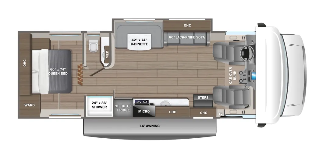 2026 Jayco Redhawk SE 29KF floor plan