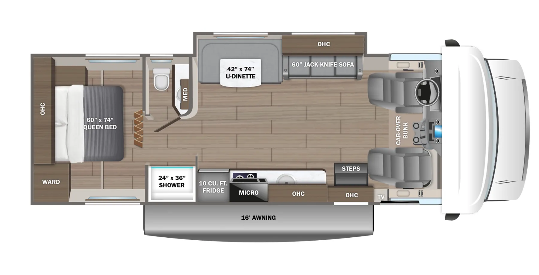 2026 Jayco Redhawk SE 29KF - Floor plan