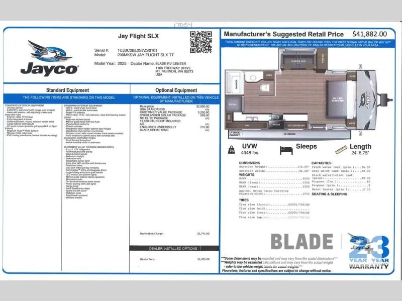 2025 Jayco Jay Flight SLX 200MKSW - Photo 3