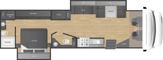 Nexus Wraith 37F floor plan