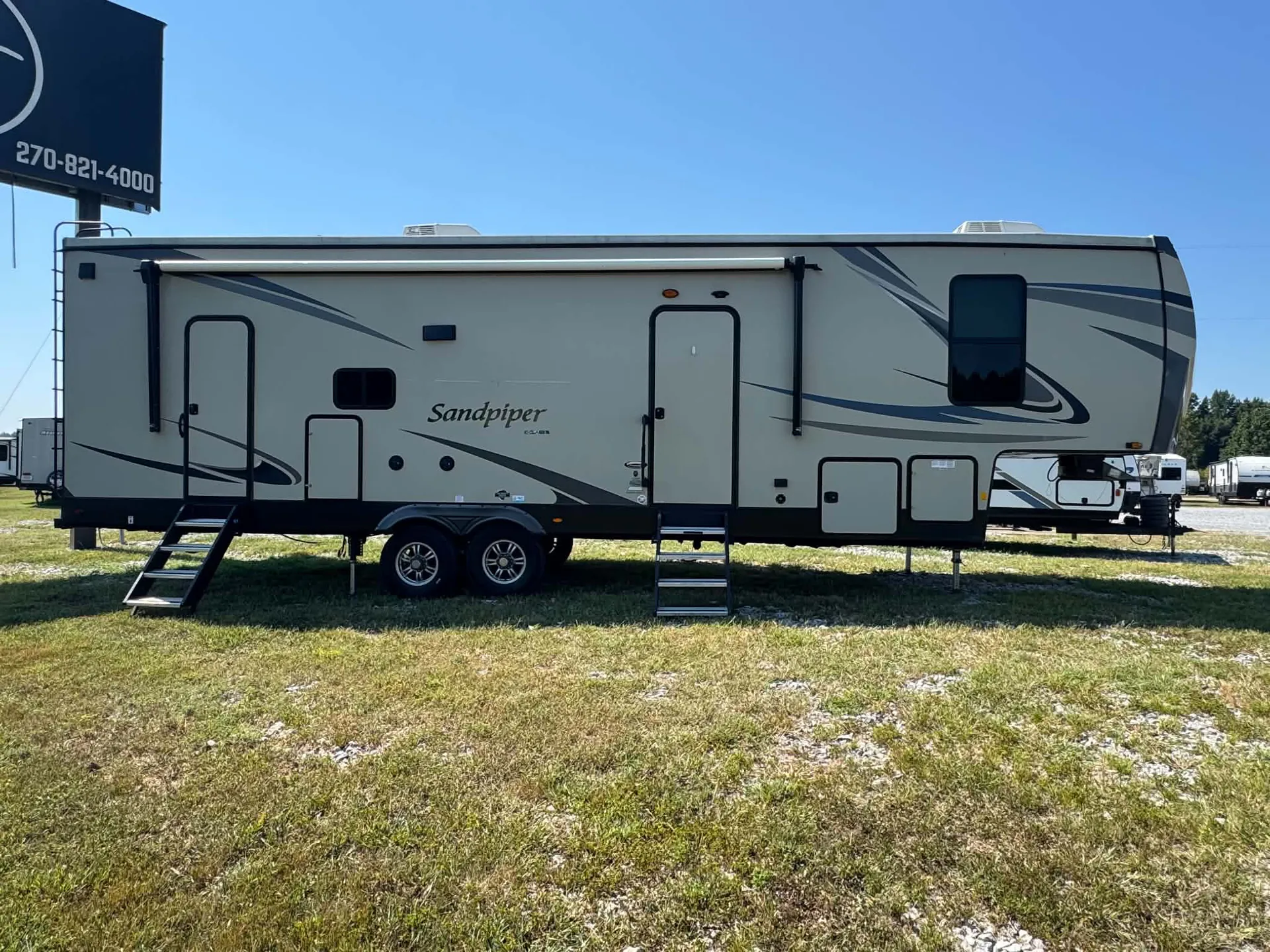 2022 Forest River Sandpiper 3330BH dealer photo 2 from Bud's RV World
