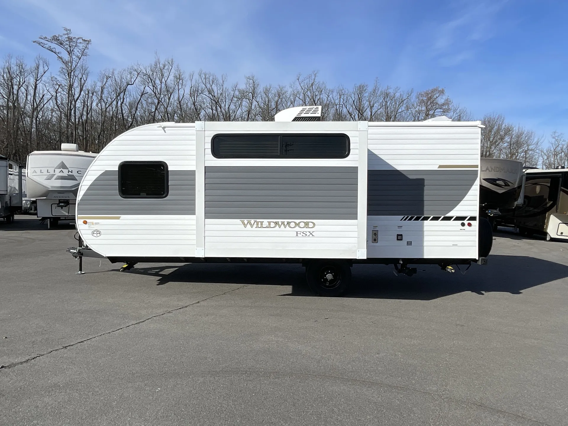 2026 Forest River Wildwood Fsx 177ICE — campside