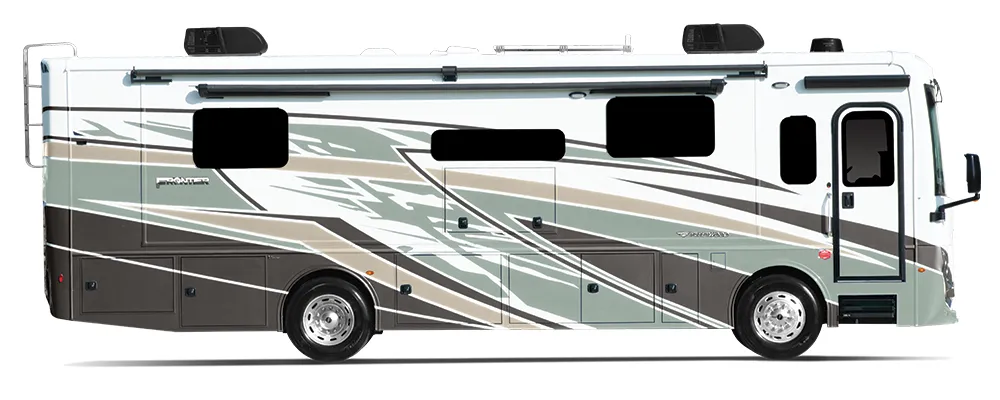 Fleetwood Frontier 34GT exterior