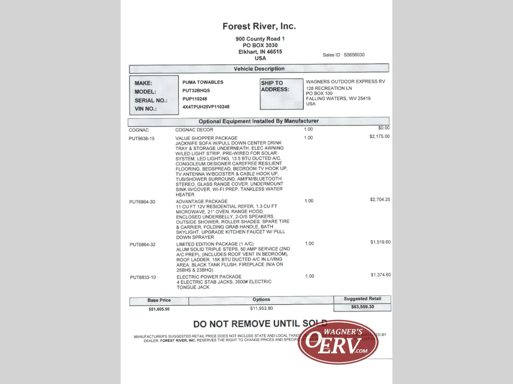 2027 Forest River Puma 32BHQS, Photos photo 29