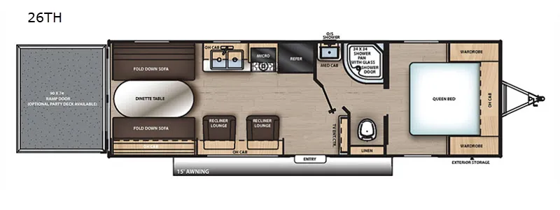 2019 Coachmen Catalina Trail Blazer 26TH - Photo 3