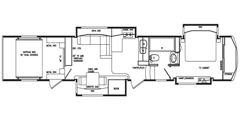 DRV Full House LX450 floor plan
