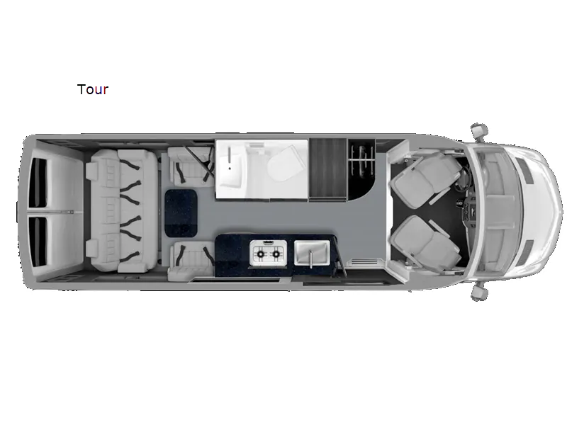 2023 Grech RV Strada-ion TOUR - Floor plan