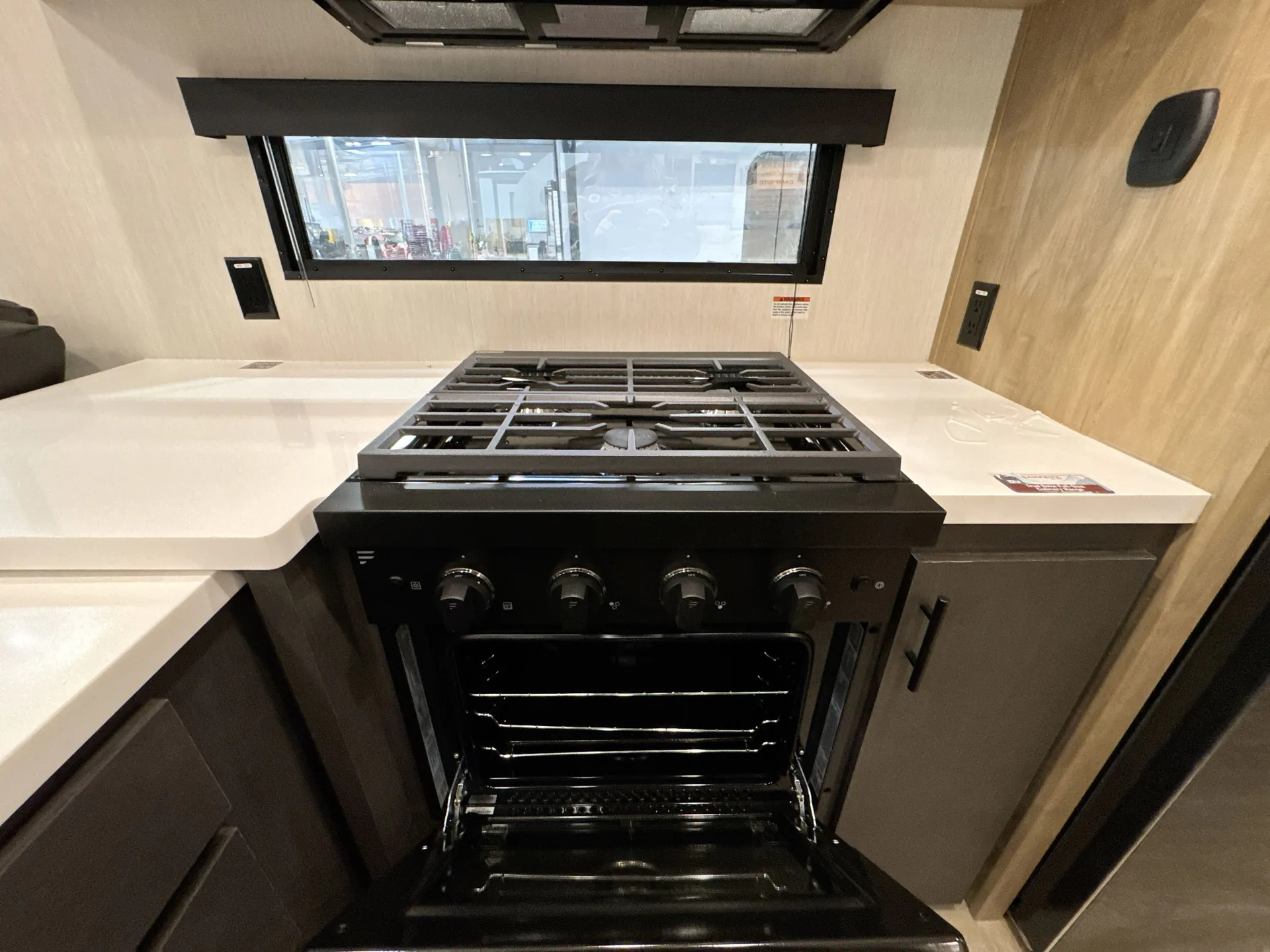 2026 Forest River Campsite Elite 36AK — stove oven open