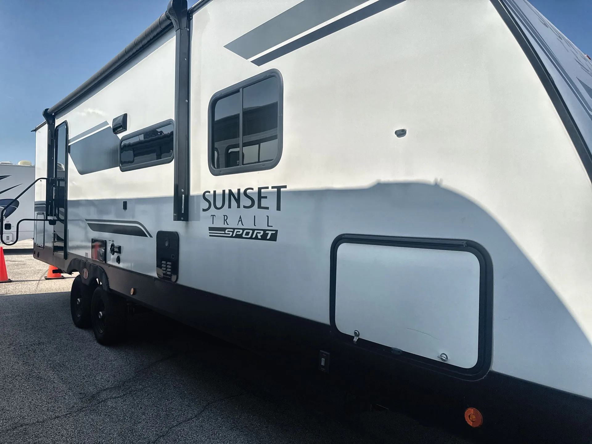 2025 CrossRoads Sunset Trail 26RBS — campside