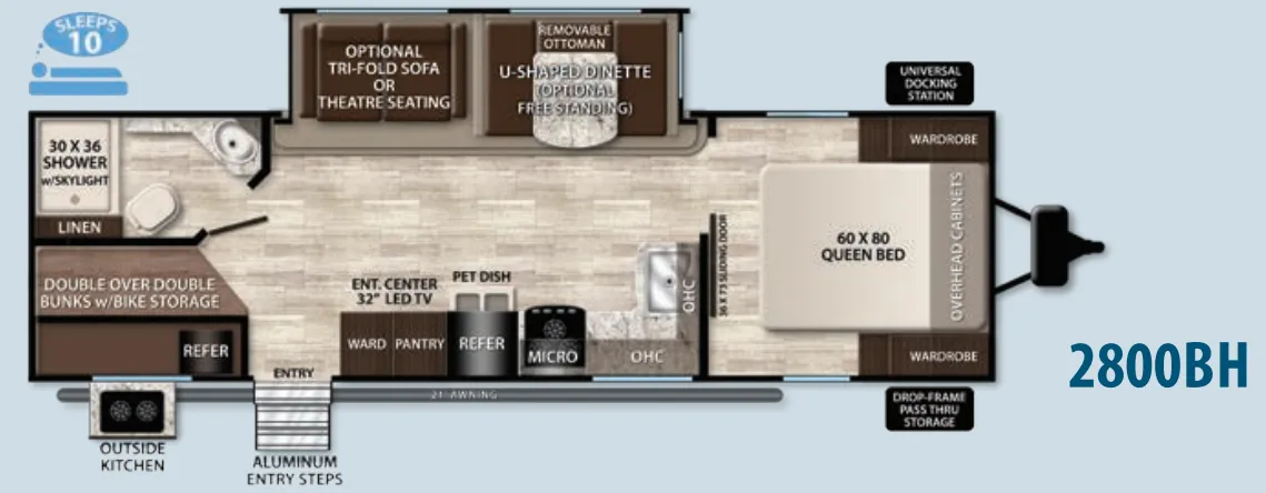Grand Design Imagine 2800BH exterior