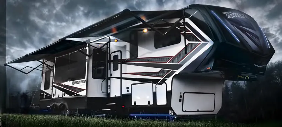 Grand Design Momentum G-Class 328G exterior