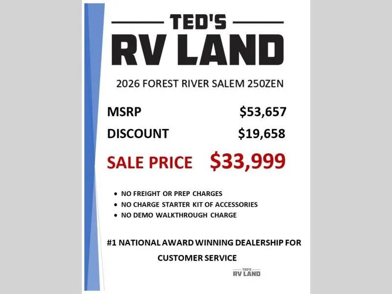 2026 Forest River Salem 250ZEN - Photo 3