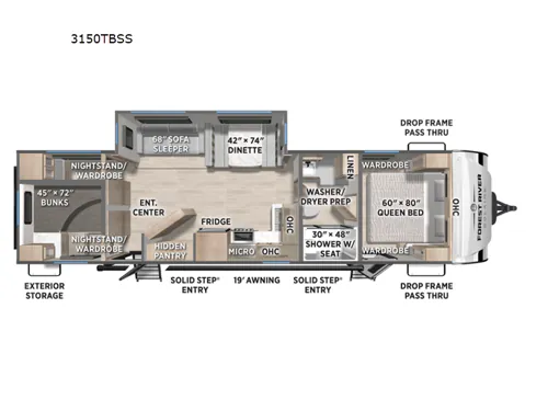 2027 Forest River Solaire 3150TBSS, Photos photo 2