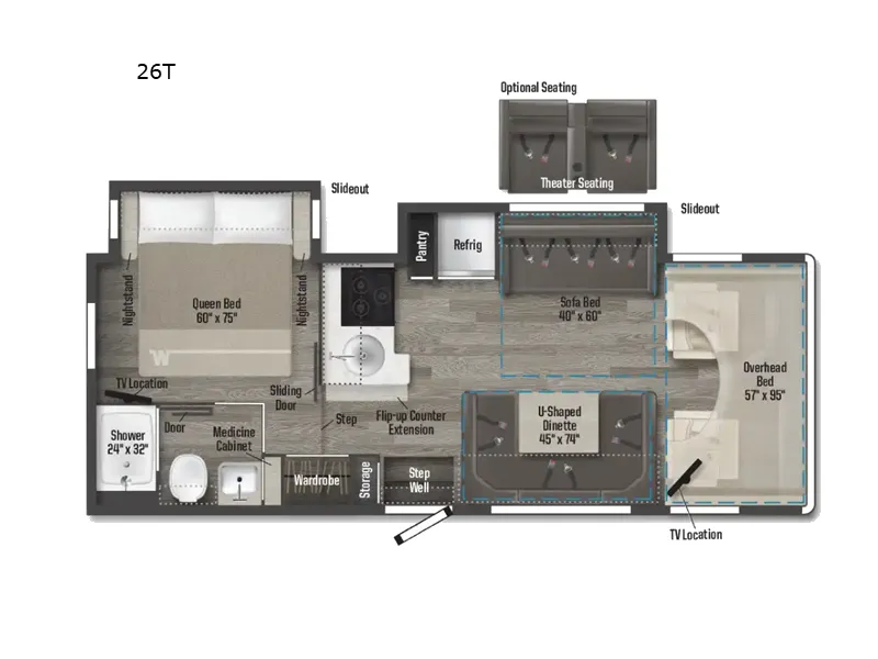 2025 Winnebago Minnie Winnie 26T - Photo 3