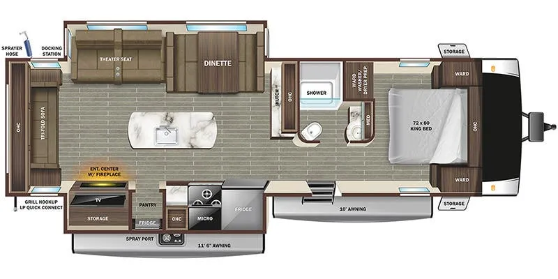 Starcraft GSL 275RLS floor plan