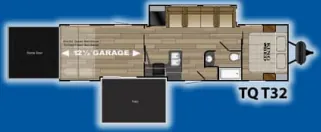 Heartland Torque TQ T32 floor plan