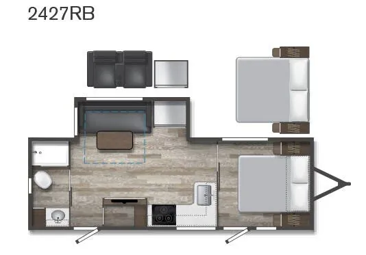 Winnebago Voyage 2427RB floor plan