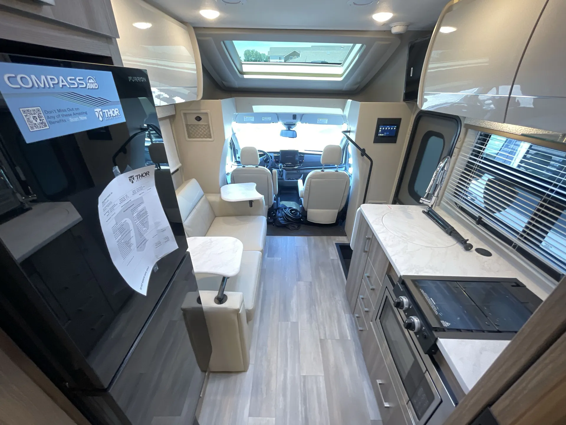 2026 Thor Motor Coach Compass 24JG — living area main