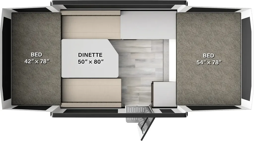 2026 Forest River Rockwood 16OTG floor plan