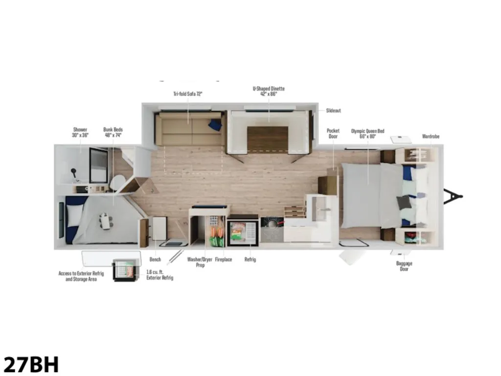 2026 Winnebago Access 27BH - Photo 3
