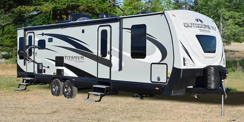 Outdoors RV Titanium Series Black Stone 250RDS exterior