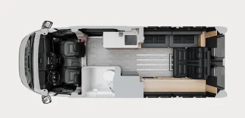 2027 Airstream Rangeline 21PL - Floor plan