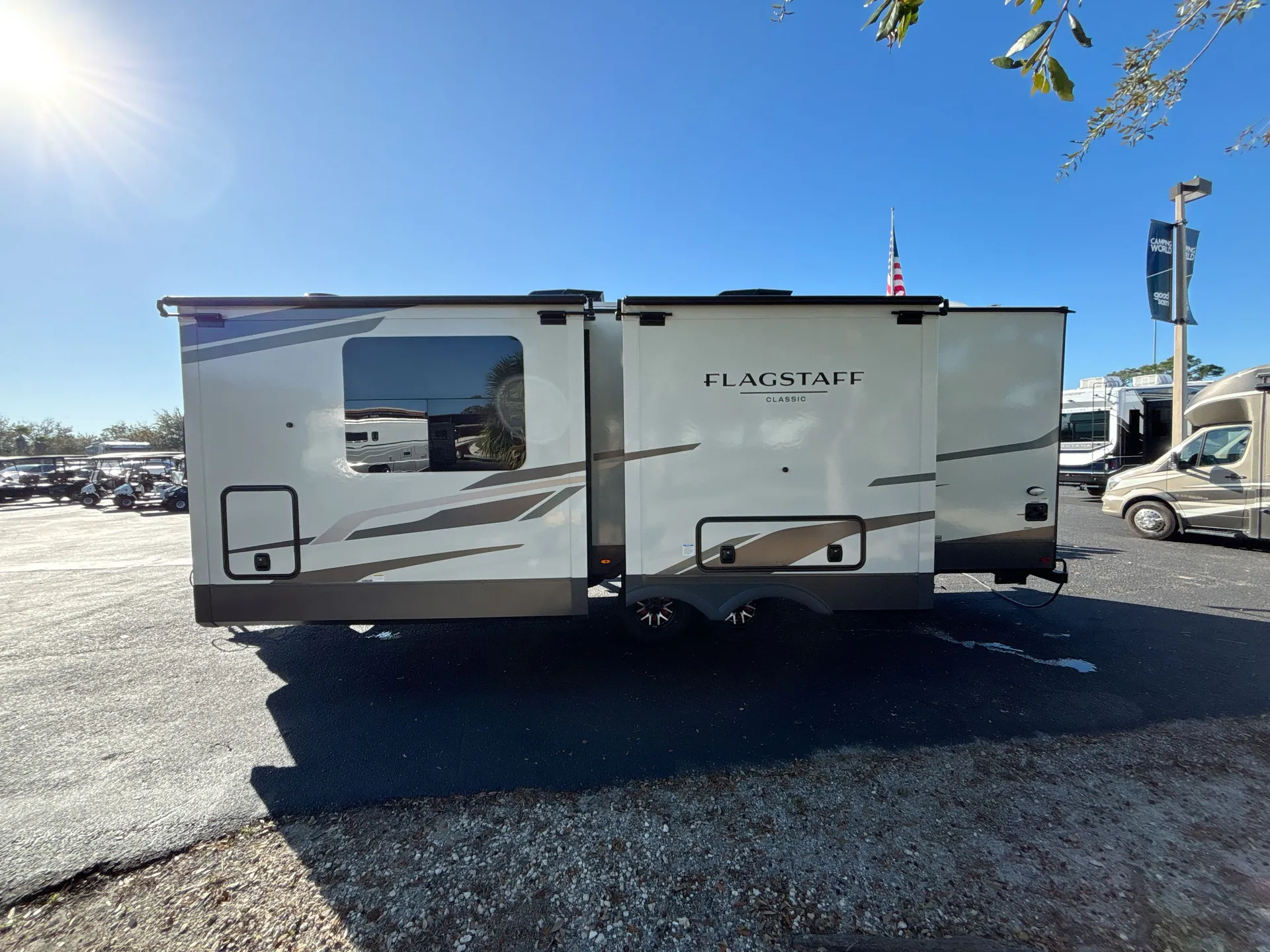 2026 Forest River Flagstaff Classic 826MBR — off campside