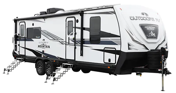 Outdoors RV Blackstone Mountain Series 260KRS exterior