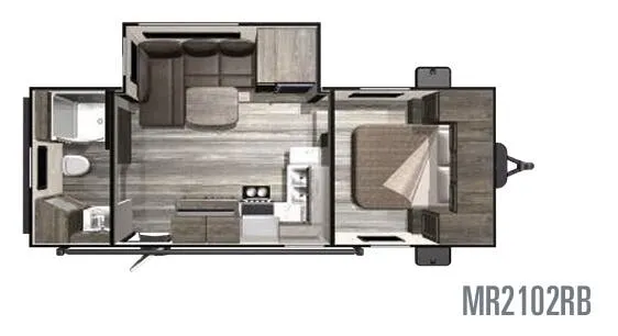 Highland Ridge Mesa Ridge Lite MR2102RB floor plan