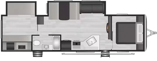 Keystone Springdale 303BH floor plan