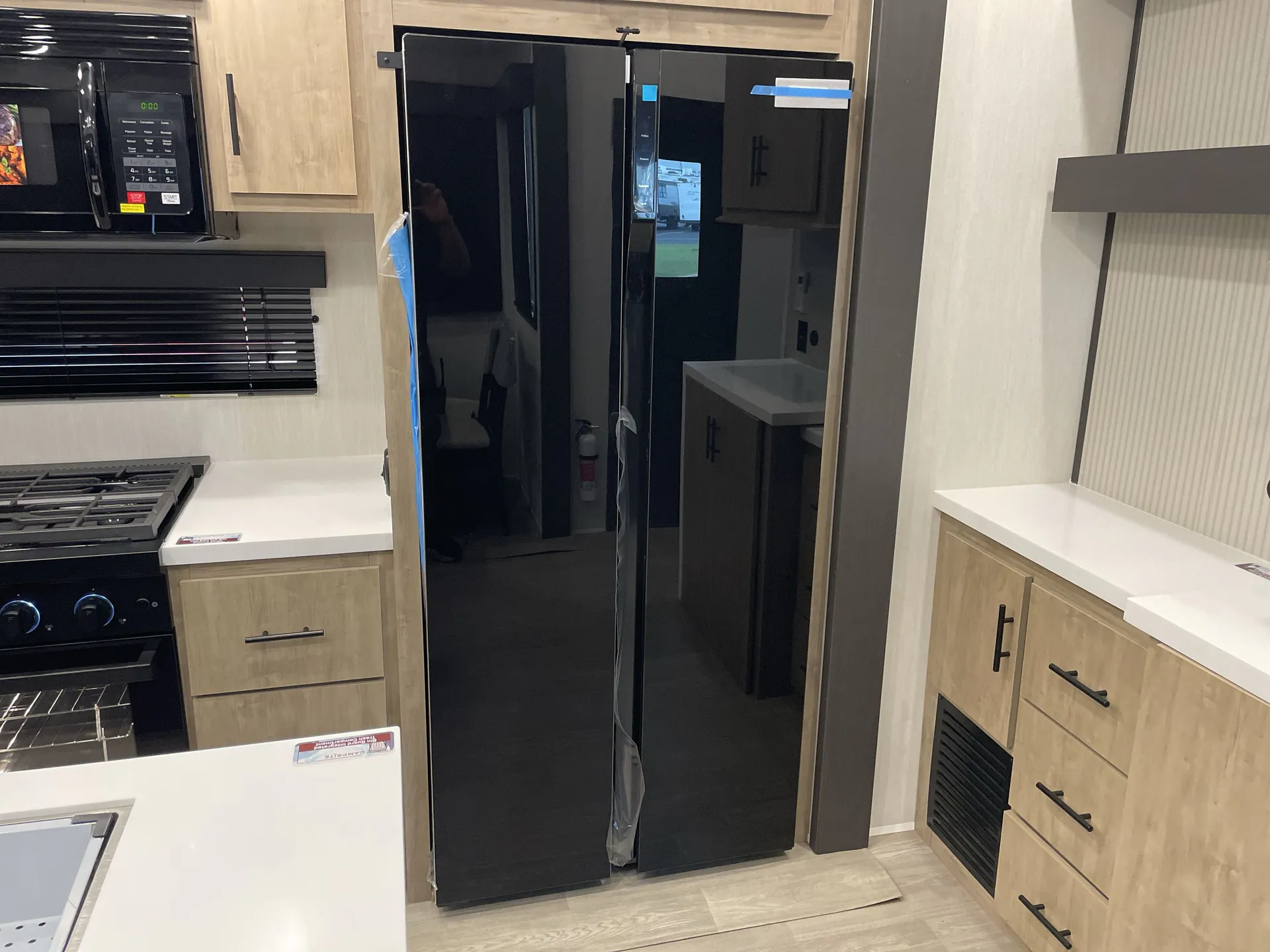 2026 Forest River Campsite Elite 32BAM — fridge